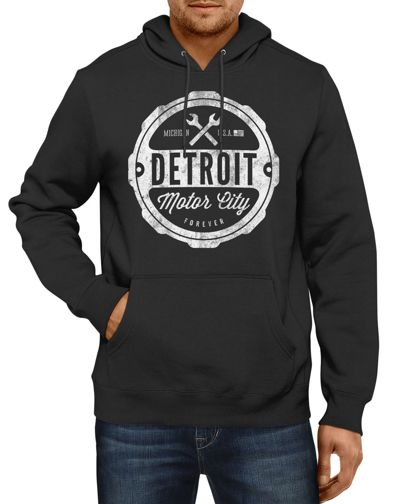 Hooded Sweatshirts Detroit Motor City 