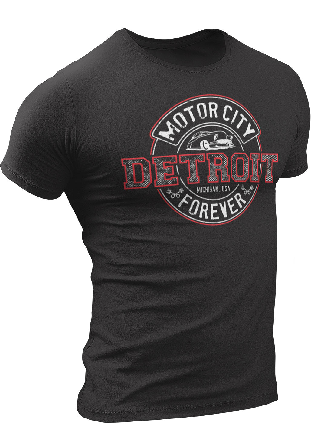 Detroit Motor City Forever T-Shirt - Detroit City Style Shirts