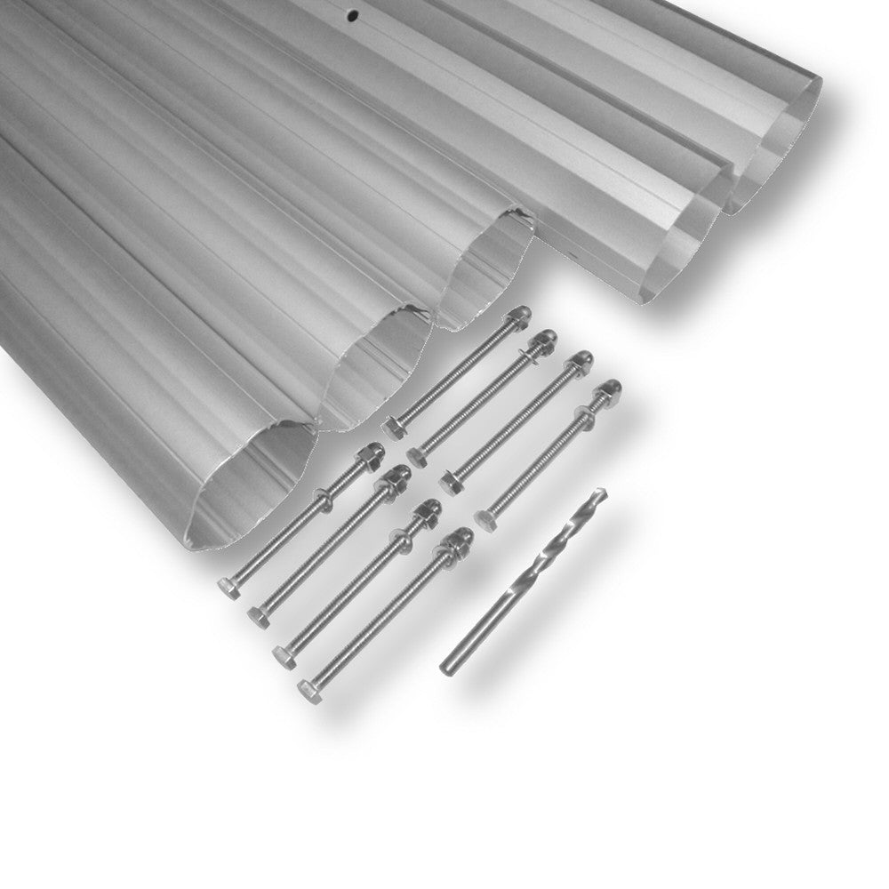 Hydrotools Hexagonal Aluminum Solar Cover Reel Tube Kit - 4 x 20
