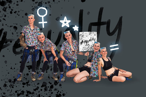 Gender Evolution photo shoot #equality