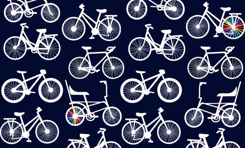 bicycle print design GFW Clothing