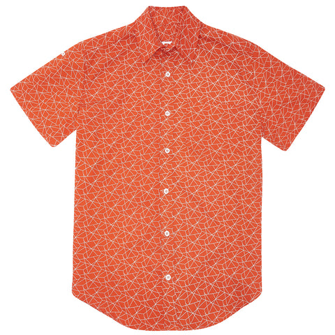 Orange geo shirt