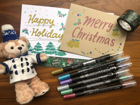 ZIG Clean Color Dot Metallic Pens Review by April Wu (@penguinscreativ –  Cute Things from Japan