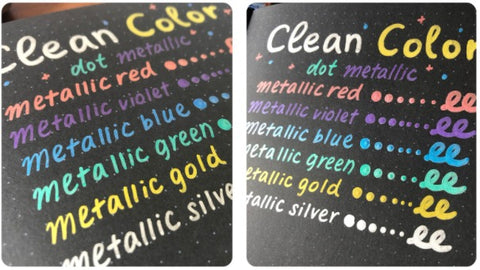 Clean Color Dot Pen - Metallic Violet– Let's Make Art