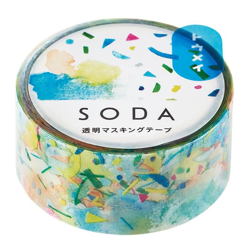 Cellophane Clear Tape Soda