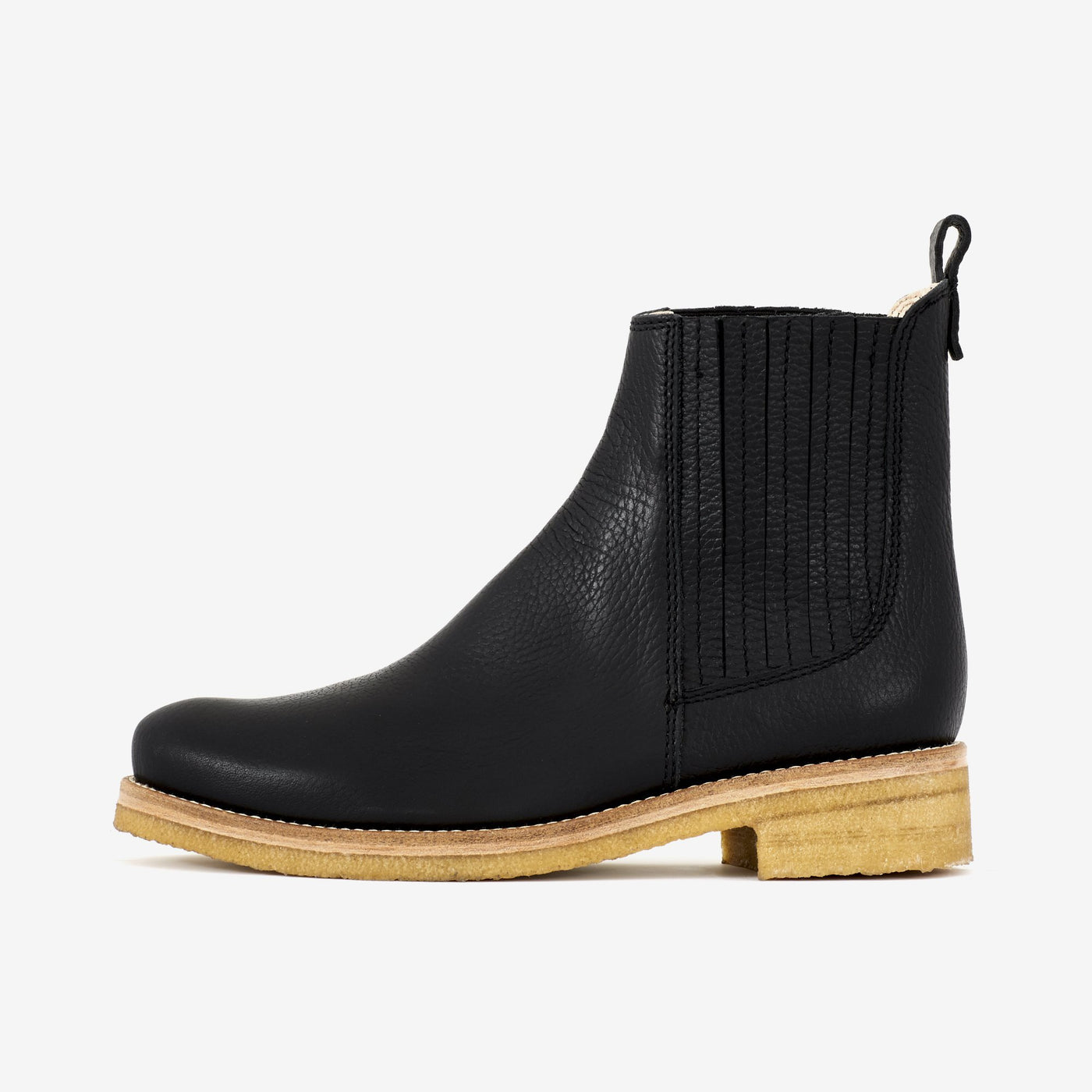 merino wool lined chelsea boots