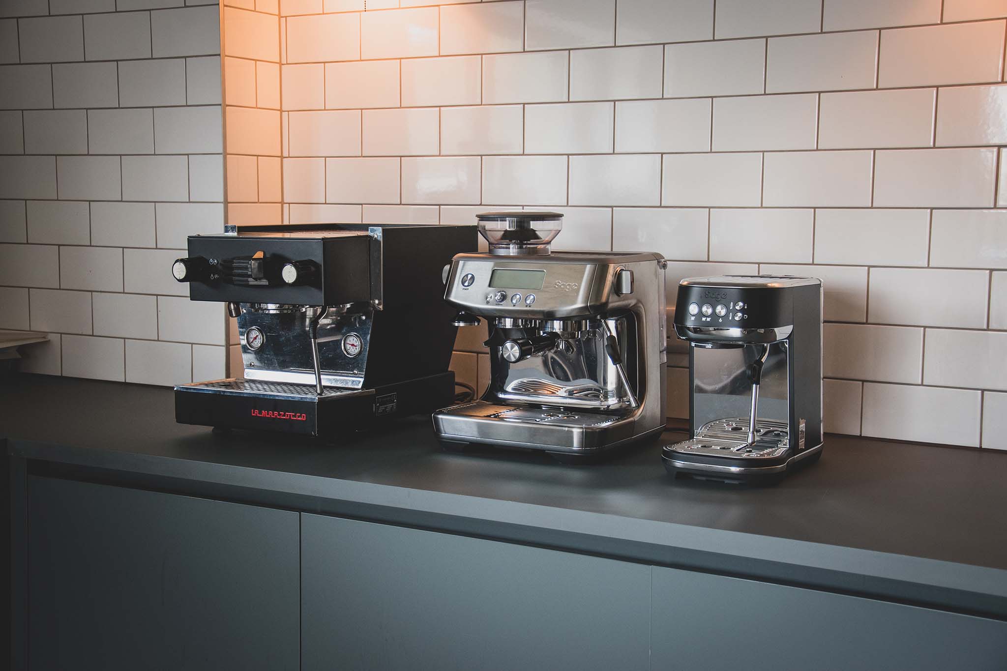 3 coffee machines