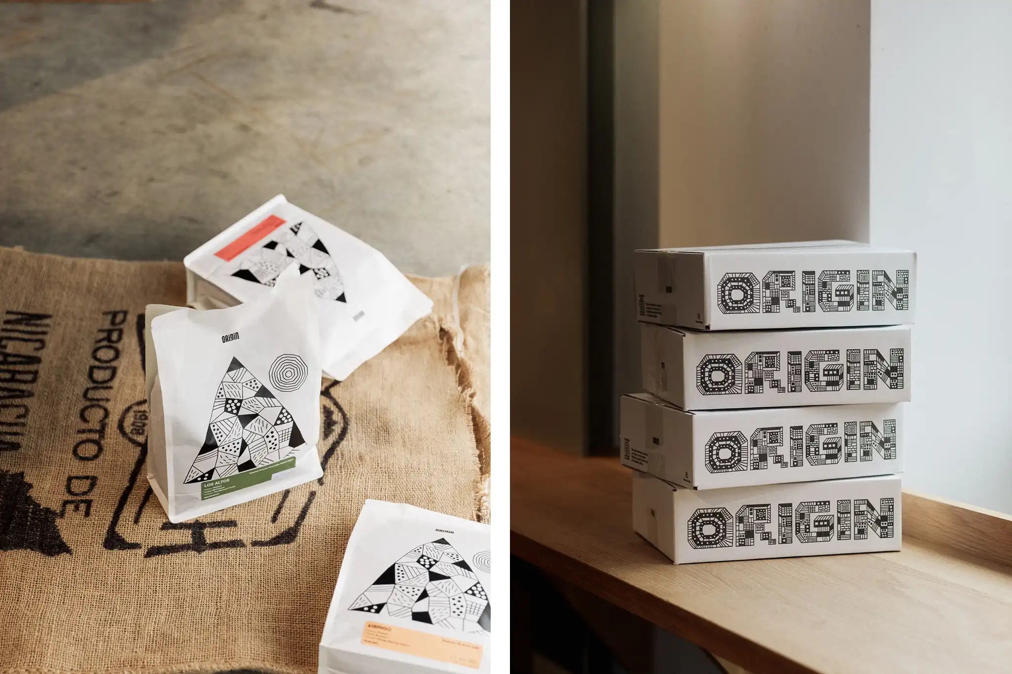 Origin Coffee Packaging