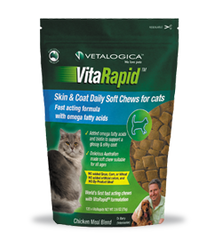 VitaRapid® Skin & Coat Daily Soft Chews for Cats