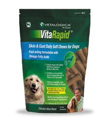 VitaRapid® Skin & Coat Daily Soft Chews for Dogs