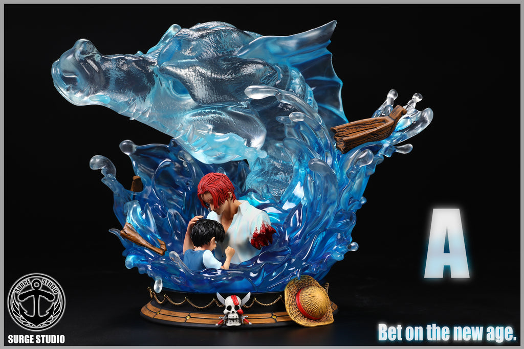 shanks and luffy figure