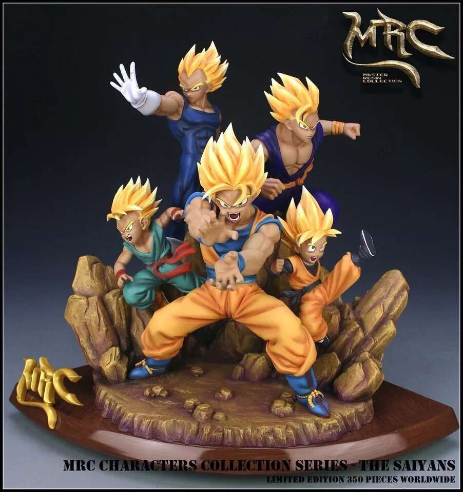 dragon ball z statue collection