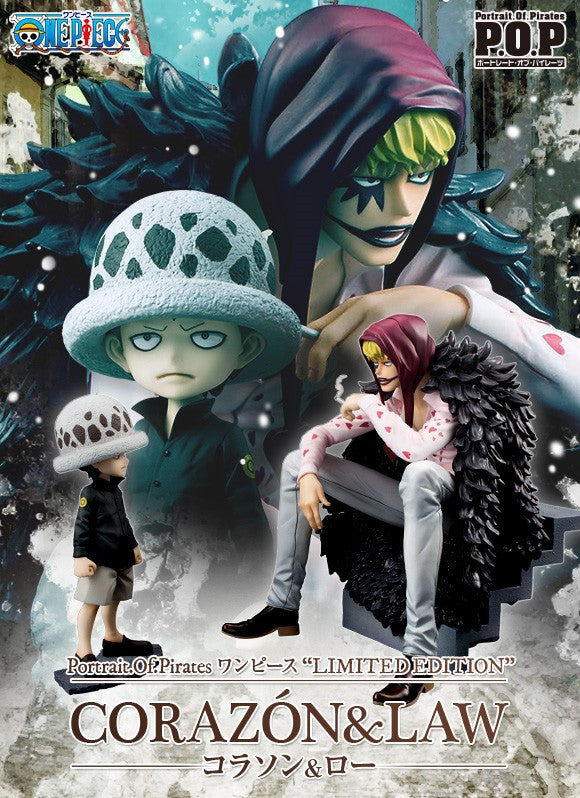 One Piece Megahouse P O P Limited Edition Corazon Trafalgar Law Shingeki Shop