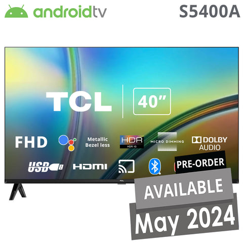 TCL - Led 40 Pulgadas S5400A HD Android Tv Tcl
