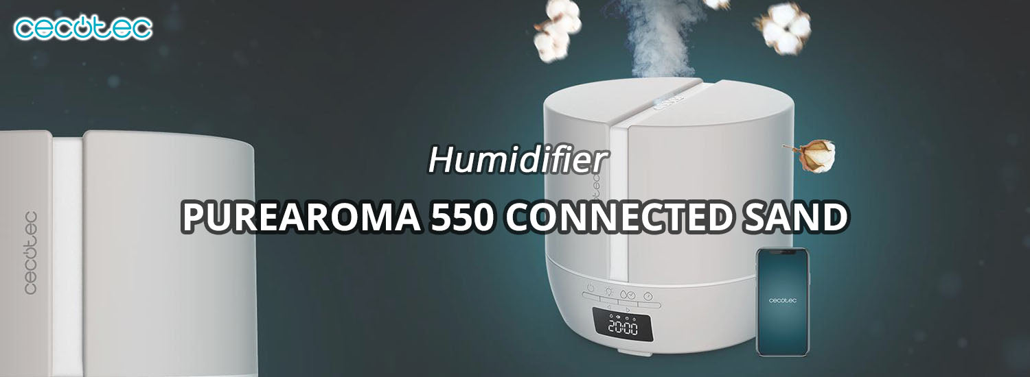 Humidificador Cecotec PureAroma 550 (Garnet)