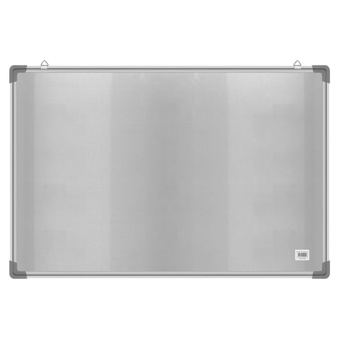 Universal Adjustable Whiteboard Easel, White/Silver