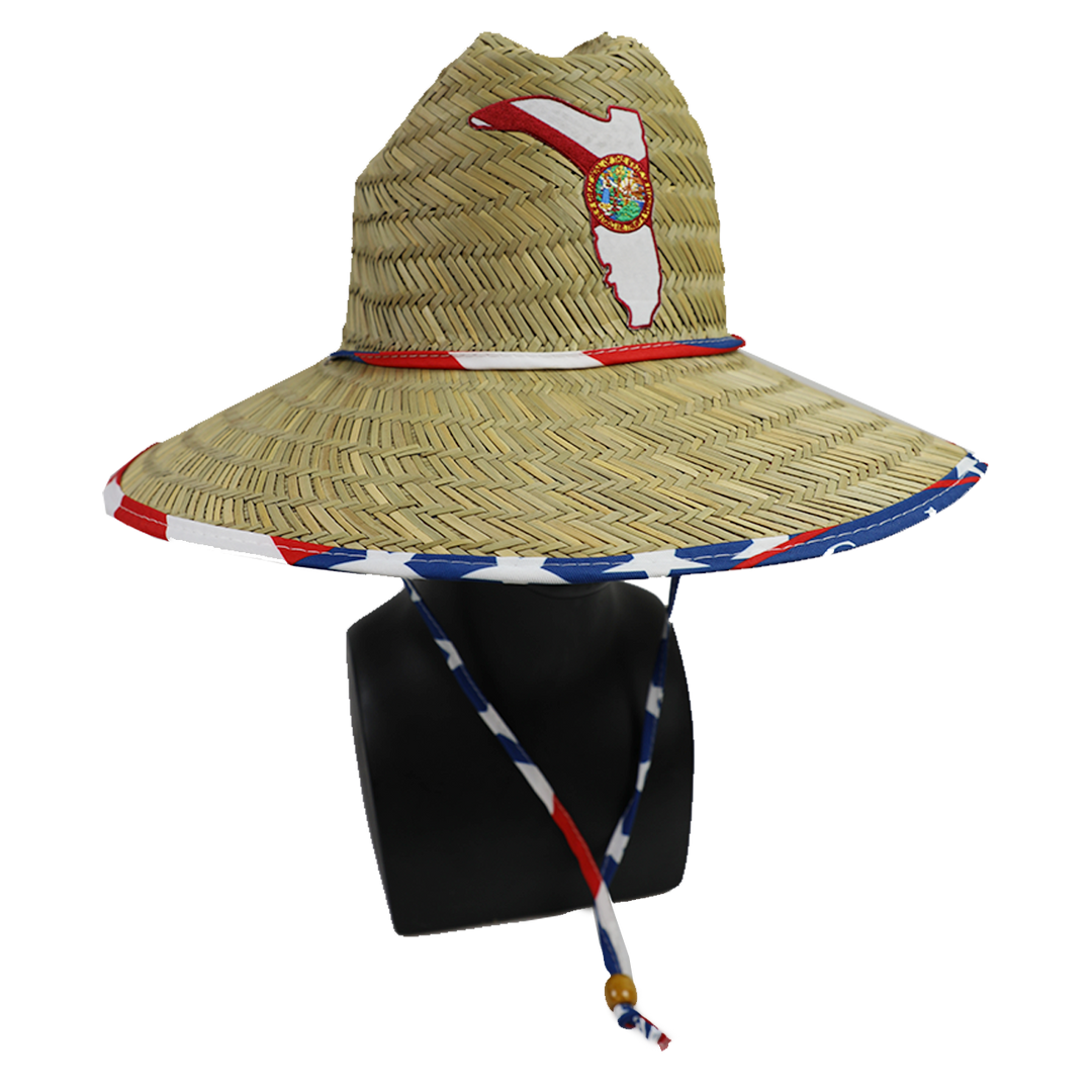 XL STRAW HAT – Florida Cracker Style