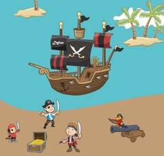 Pirate Wall Decals Murals