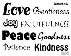 Vinyl Bible Quote Wall Decals