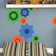 Gears Wall Decals Murals