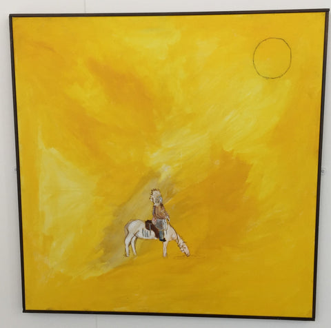 image of yellow painting