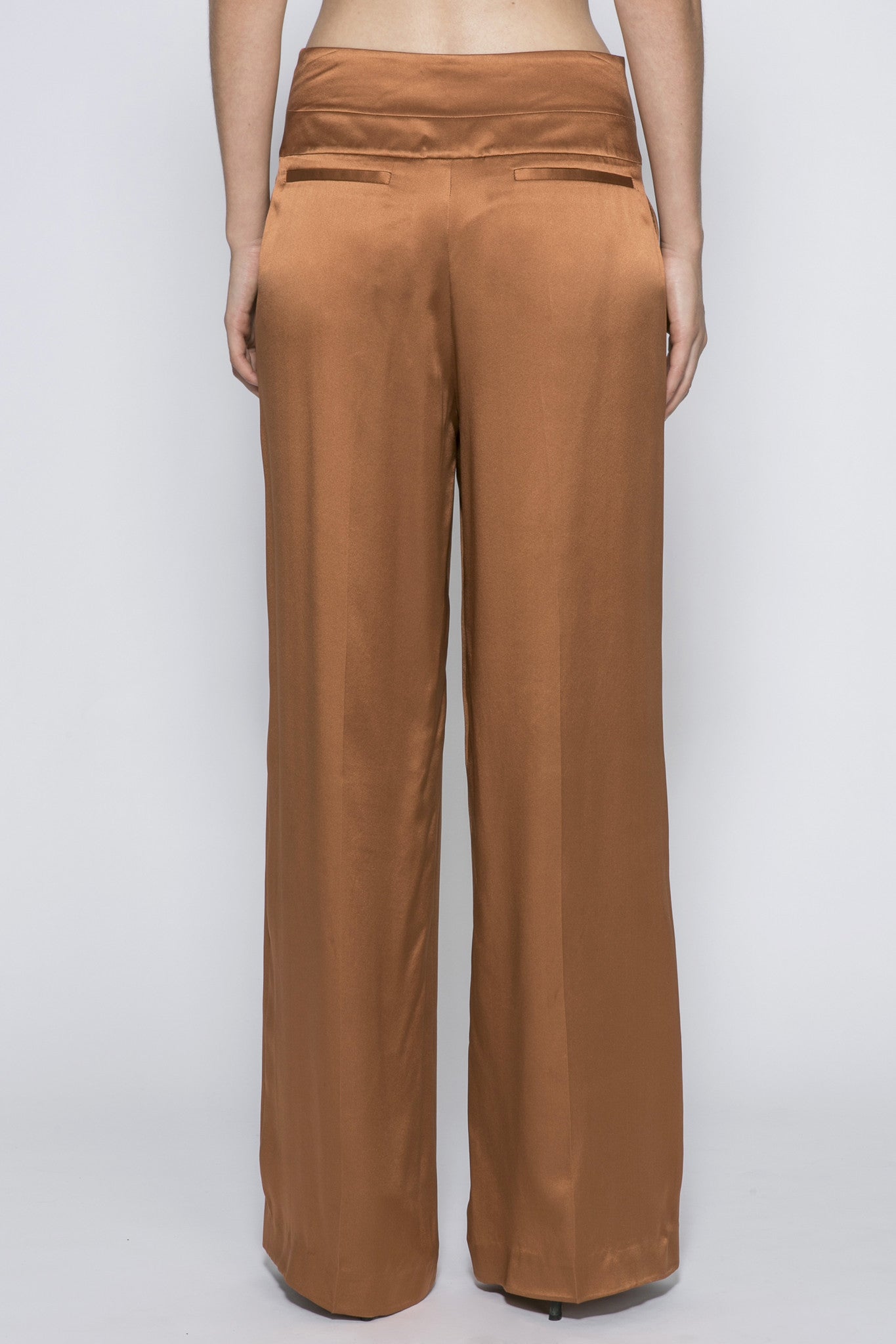 アメリヴィンテージ BENNETT SHEER PANTS ベージュ-