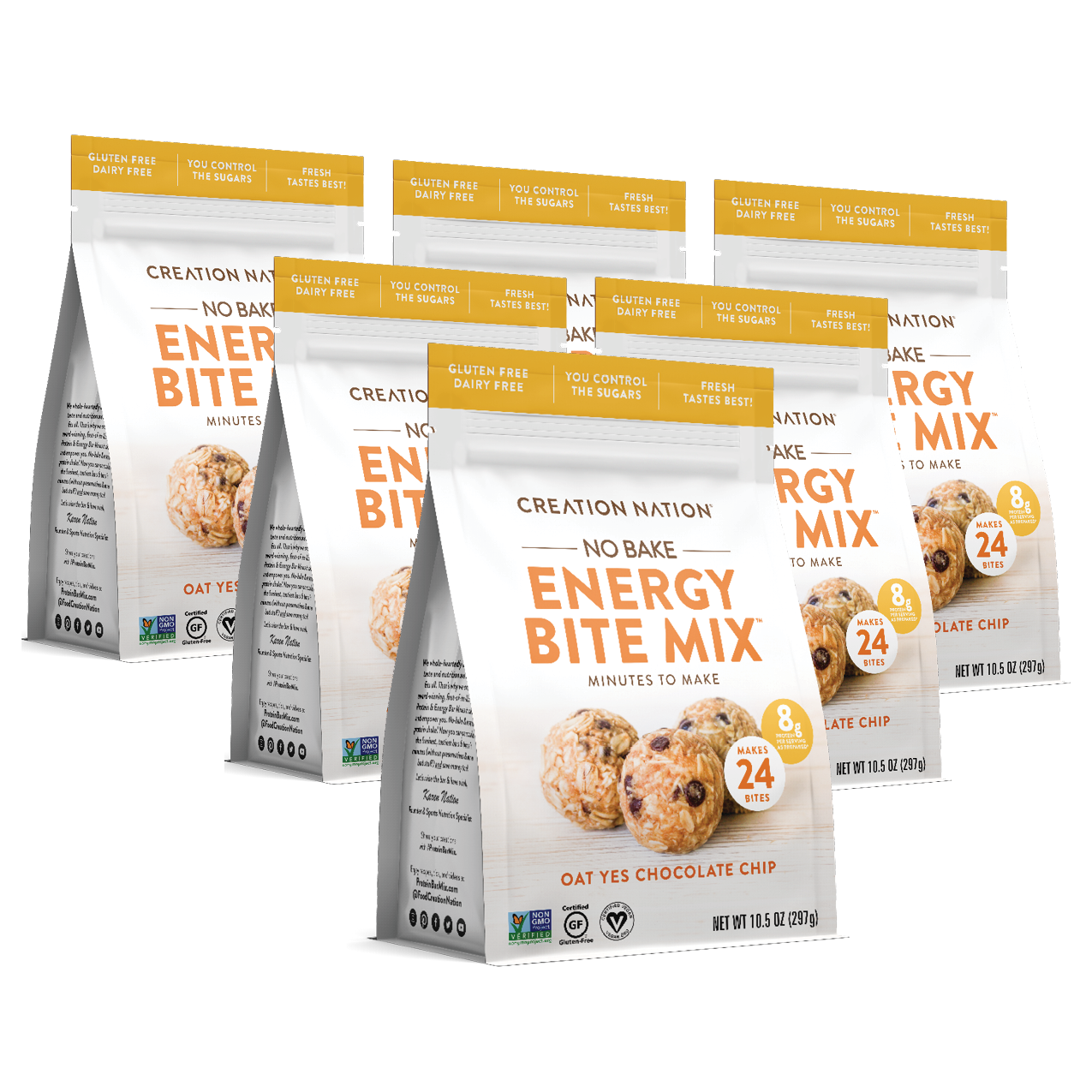 No-bake Energy Bite Mix | Protein Balls & Cookies | SuperValue 6pk