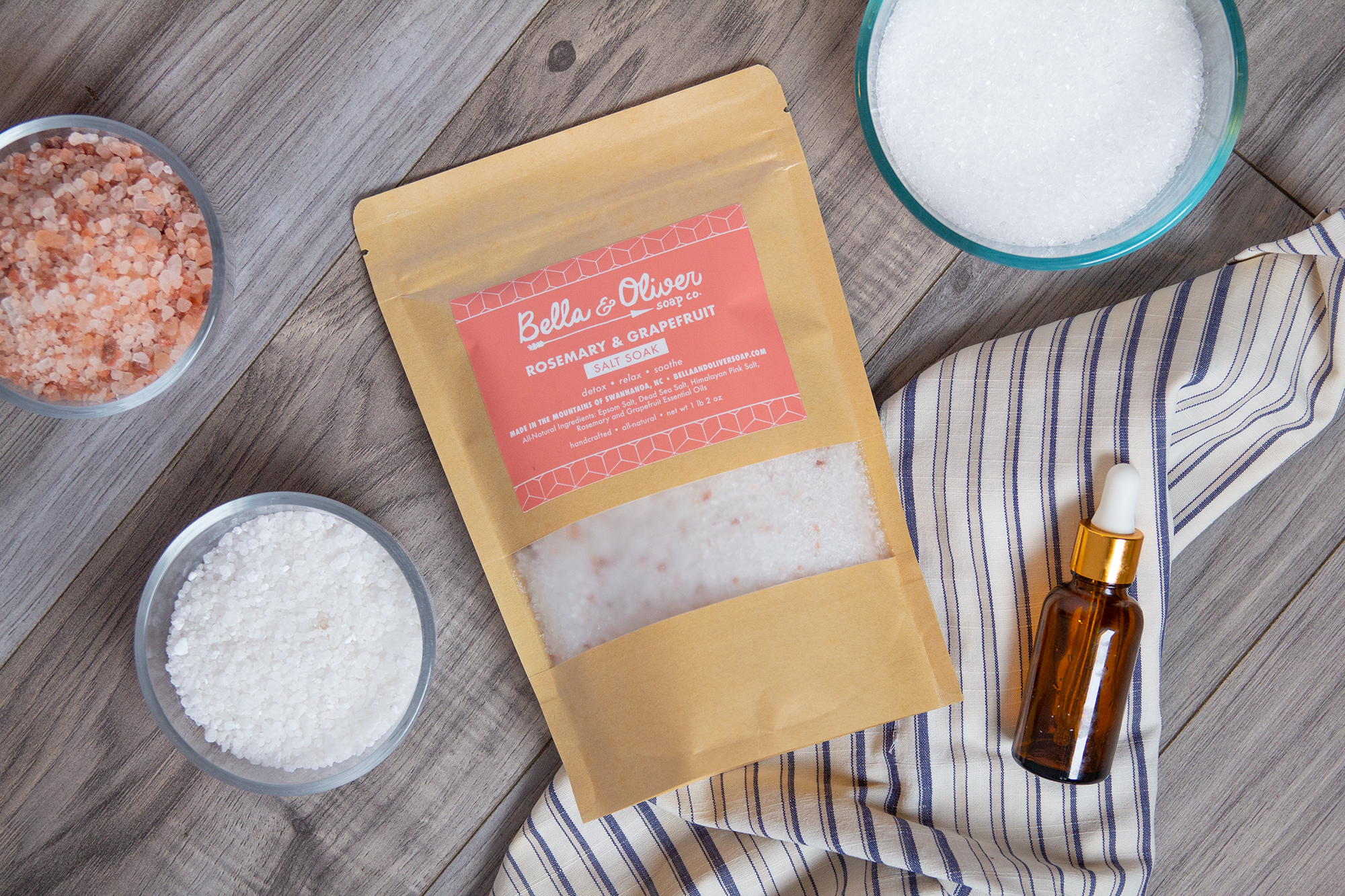 bath salt soak