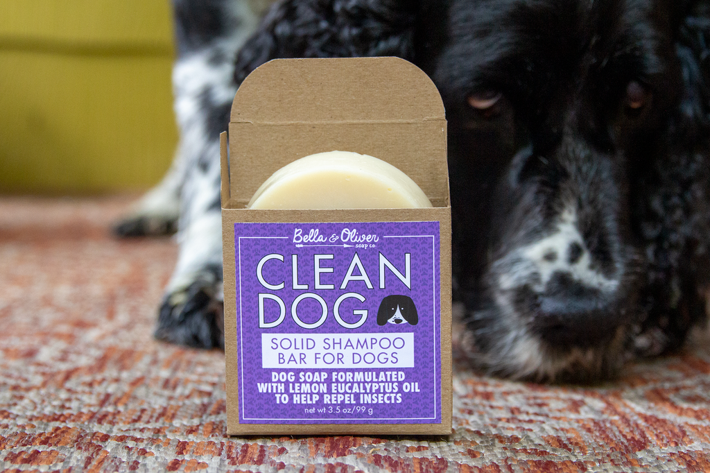 Solid Dog Shampoo — Bella & Oliver Soap Co.