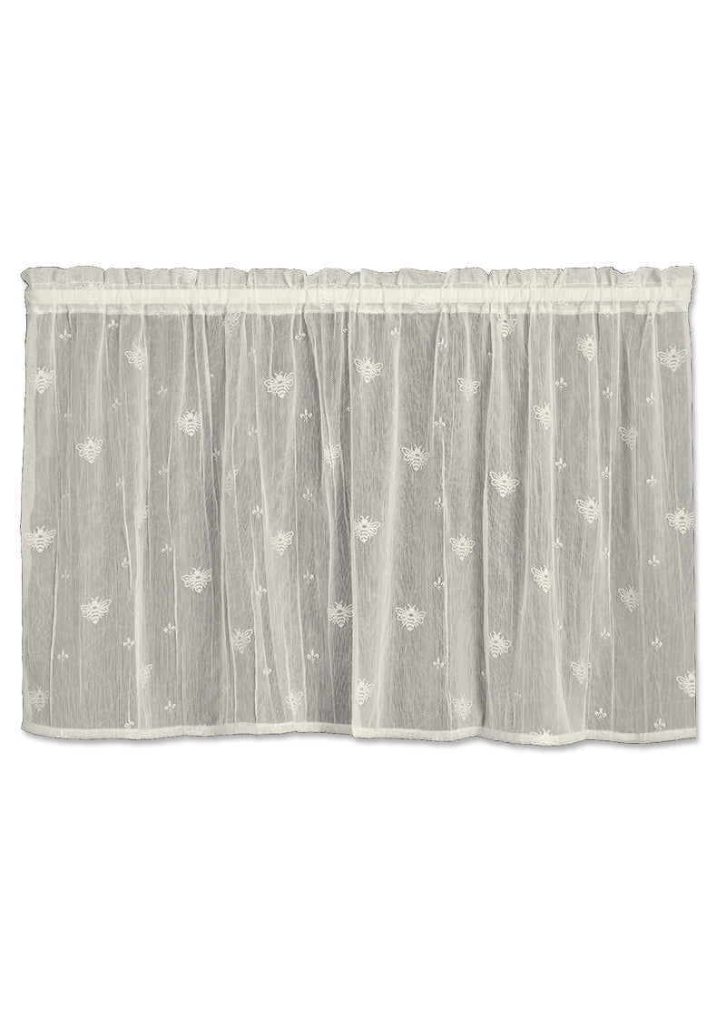 Blossom Lace Tier Curtains 24 - Pine Hill Collections