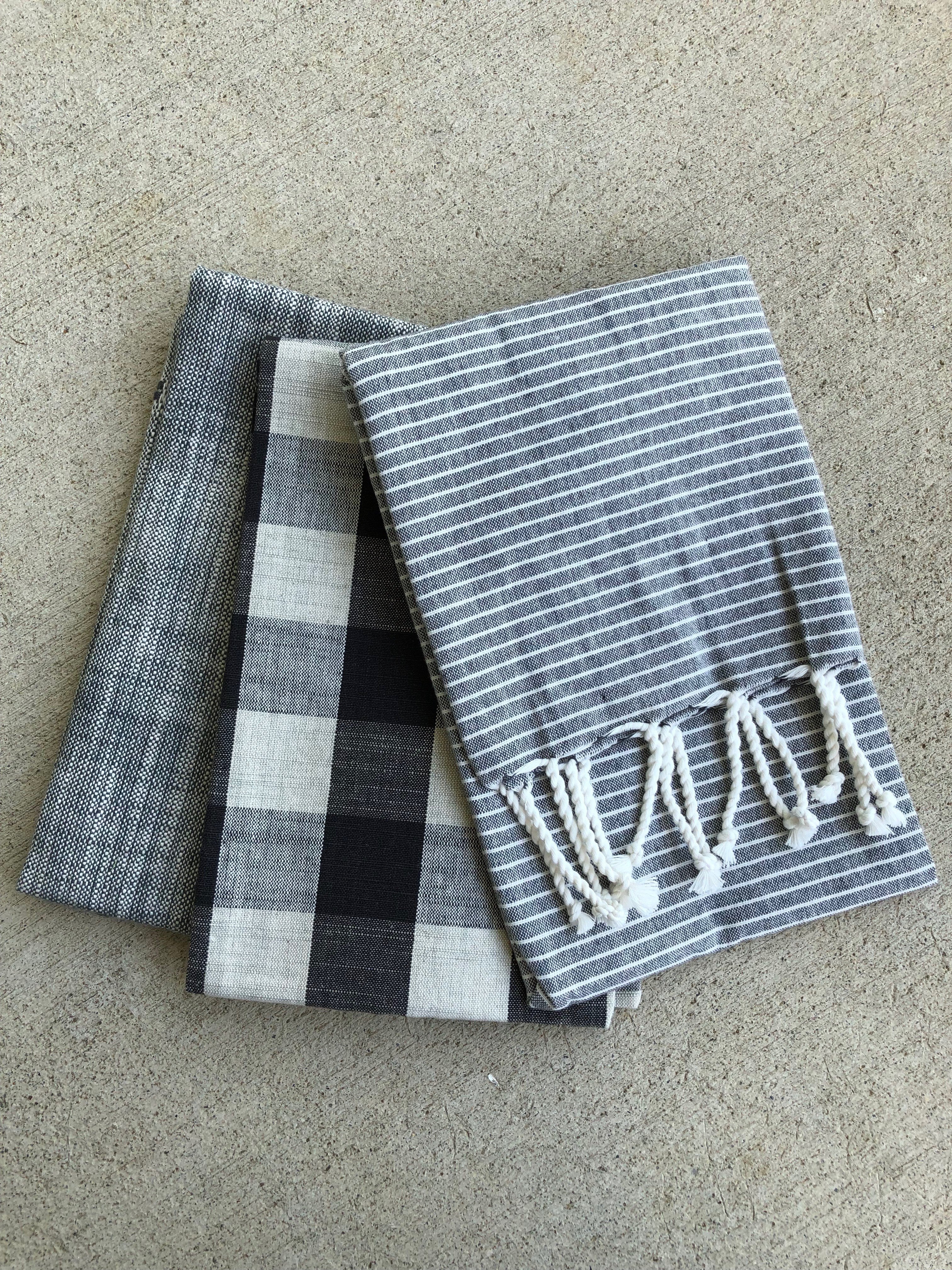 Hanging Hand Towels - Thyme - Pine Hill Collections