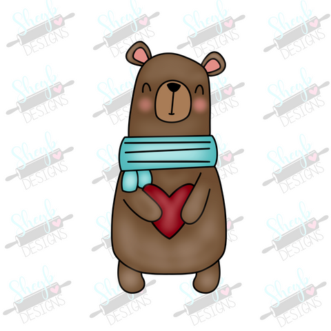 Bear Stocking Cookie Cutter – sheyb