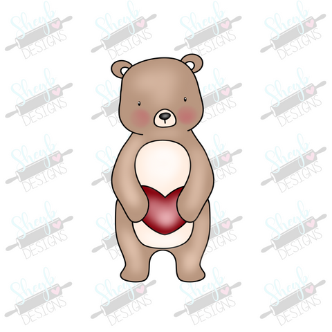 Bear Stocking Cookie Cutter – sheyb