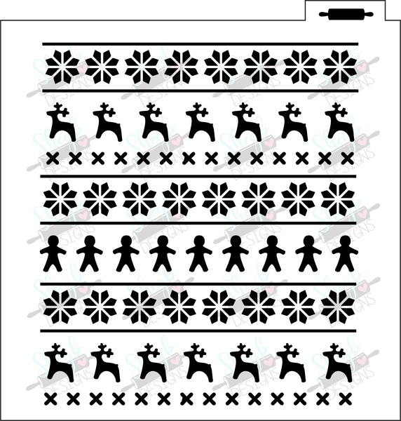 christmas sweater stencil sheyb