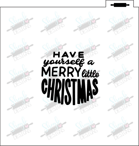 Fancy Merry Christmas Stencil – sheyb
