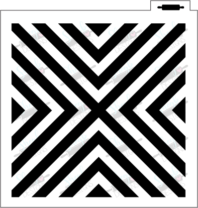 Geometric Pattern Stencil – sheyb