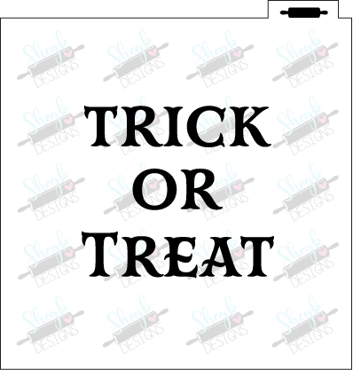 trick or treat printable stencil