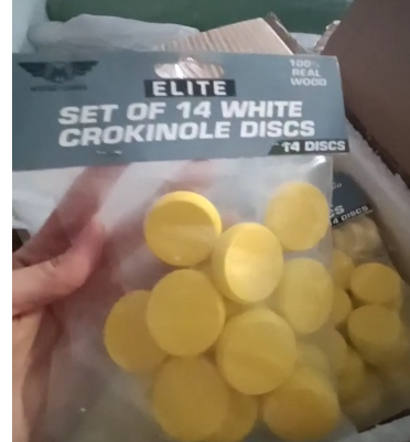 ELITE 14 Count Crokinole Discs (Choose from 10 colors) + Scoring Peg - Picture 20 of 26