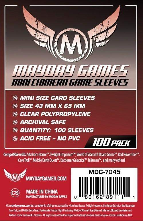 Mini Chimera Card Sleeves (43x65mm) - Mayday Games