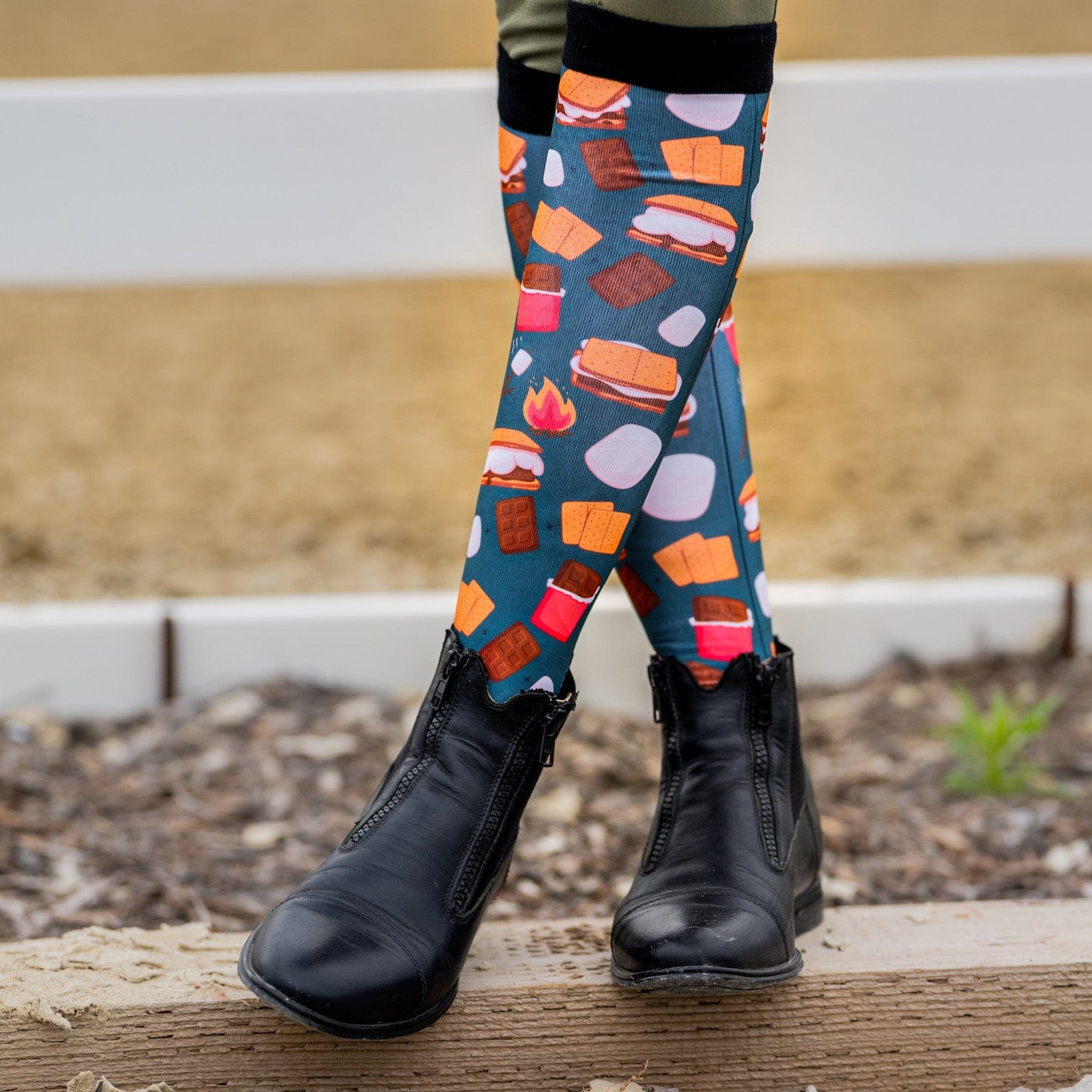 Good Vibrations Boot Socks  Manifest Happy – dreamers & schemers