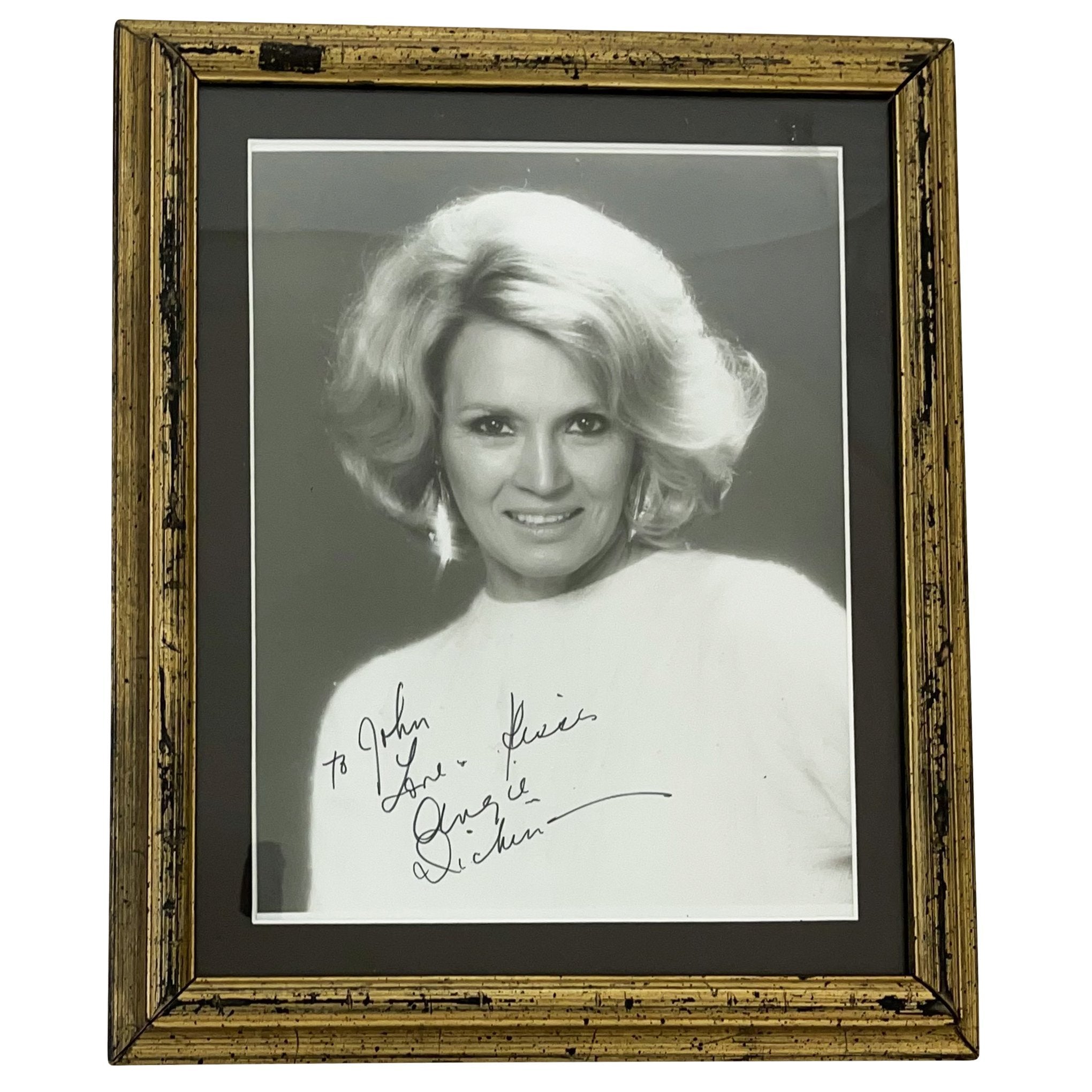 Angie Dickinson Signed Photo