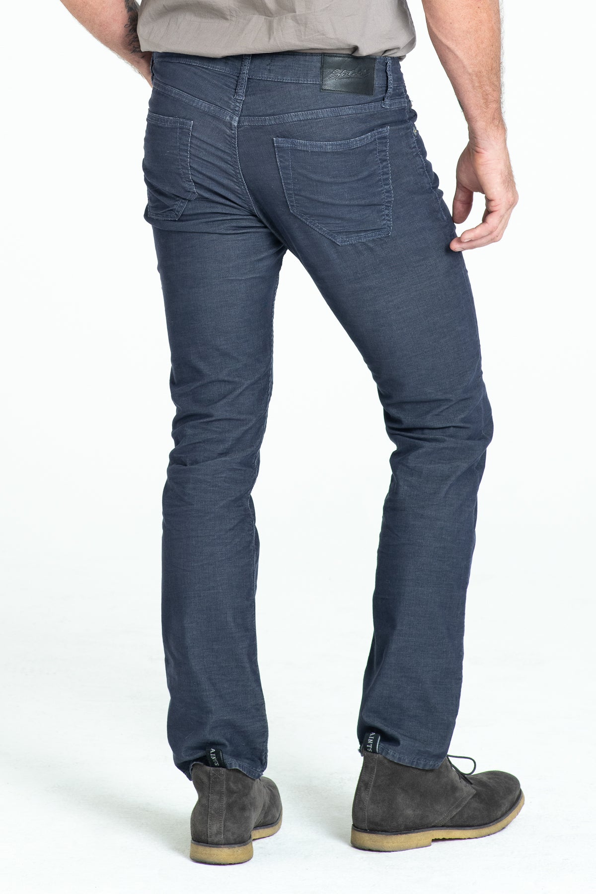 BARFLY SLIM CORD PANTS IN ASTRO