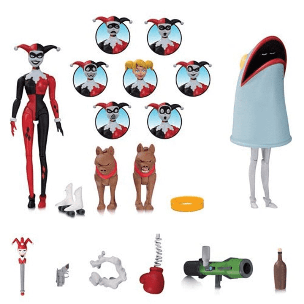 Batman The Animated Series Harley Quinn Action Figure Expressions Pack –  Big Boy Collectibles