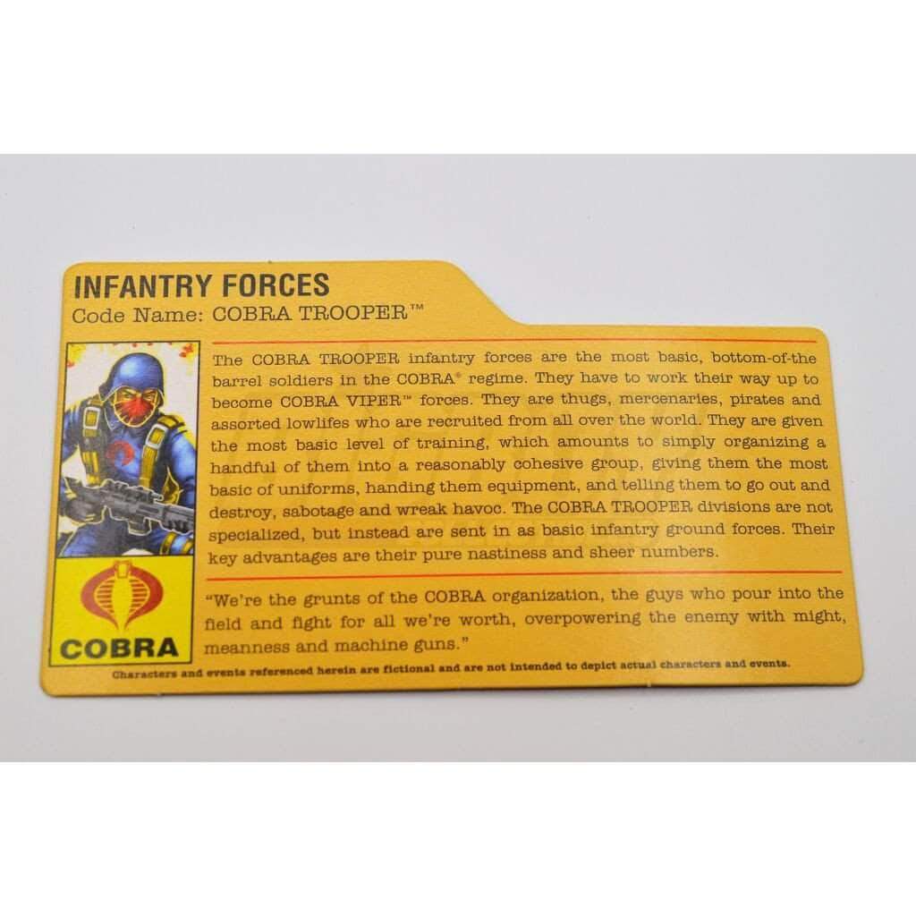 gi joe file cards value