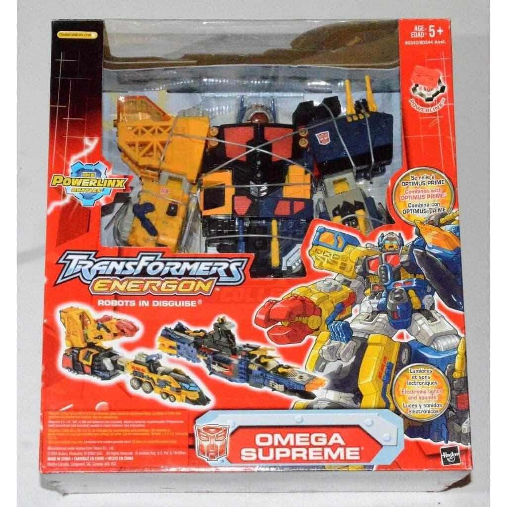 transformers energon omega supreme dvd 2005