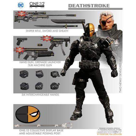 mezco deathstroke px