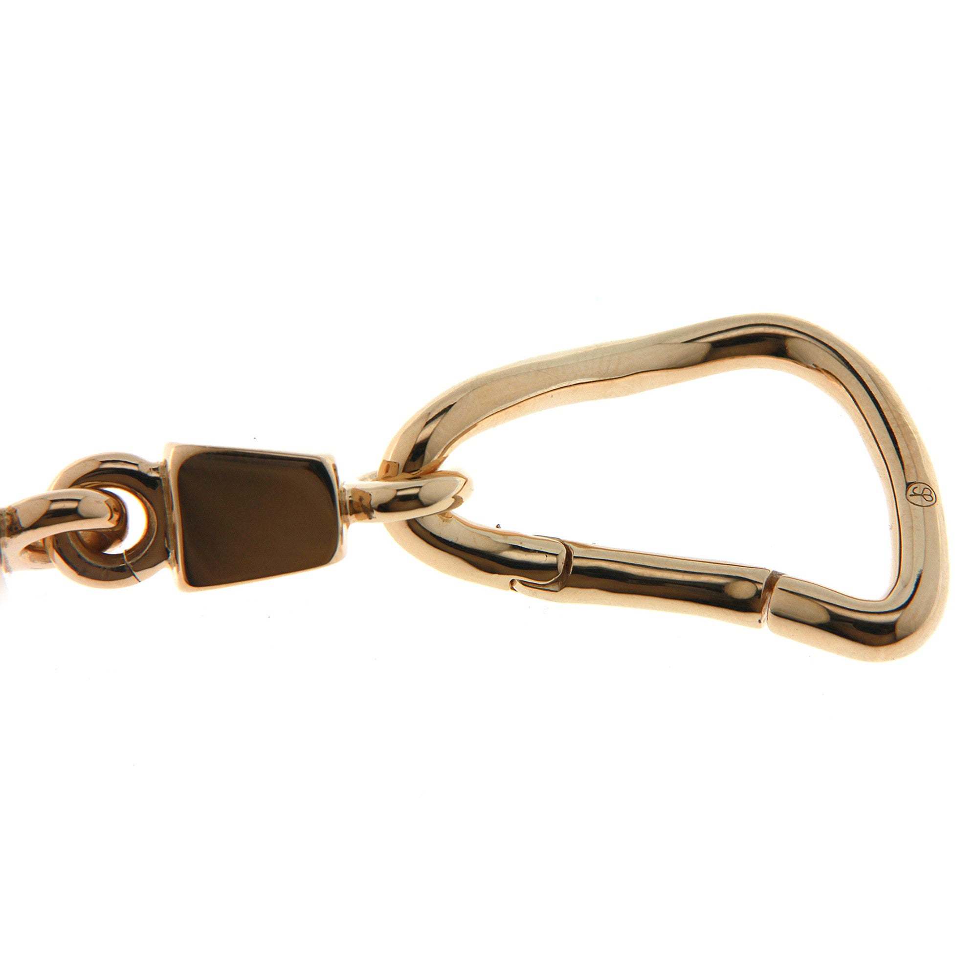 Box Chain Link Cuff Bracelet Gold