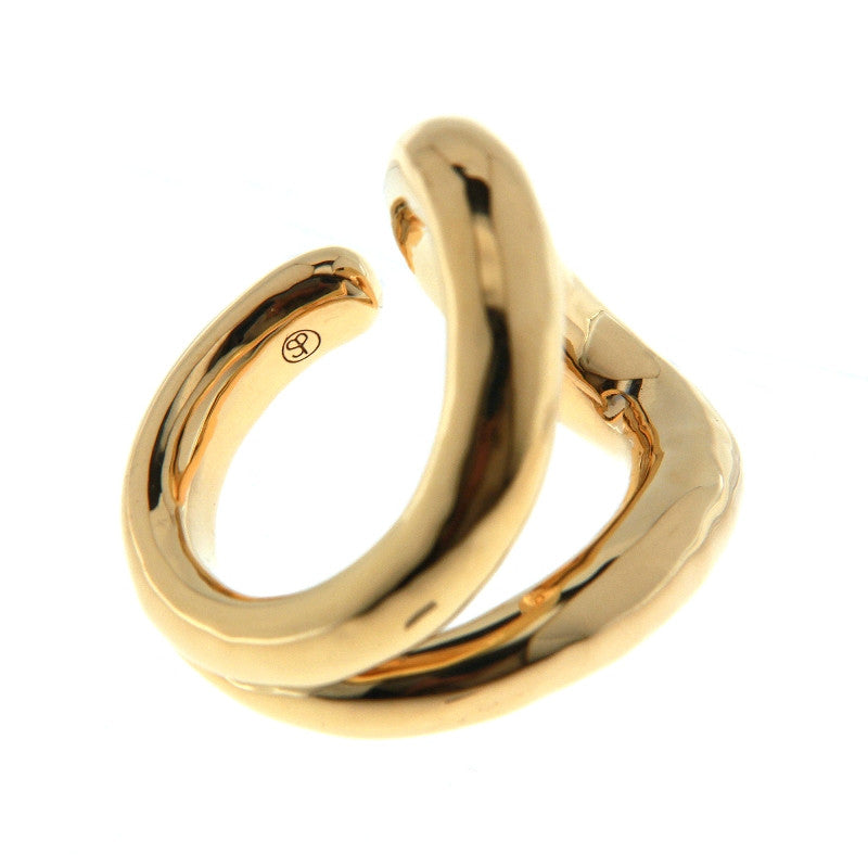 Chain Link Statement Ring Gold