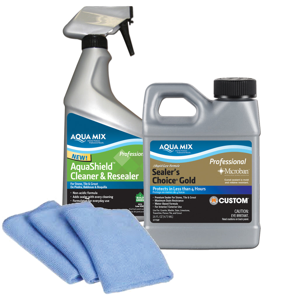 Stone Countertop Sealing Kit Aqua Mix Australia Online Store