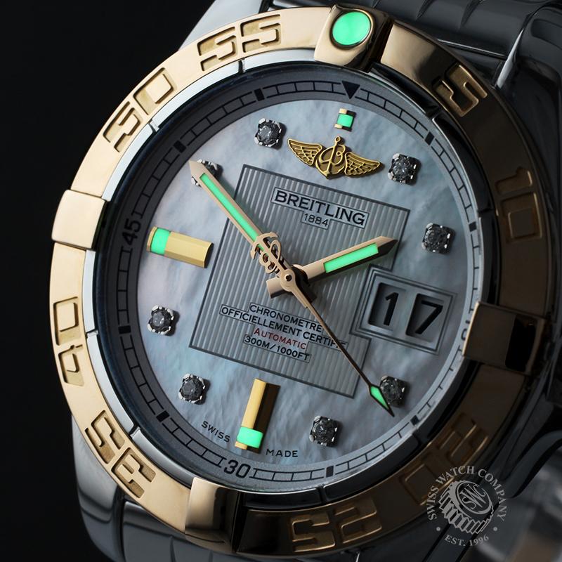 Breitling Galactic 41 Mother of Pearl